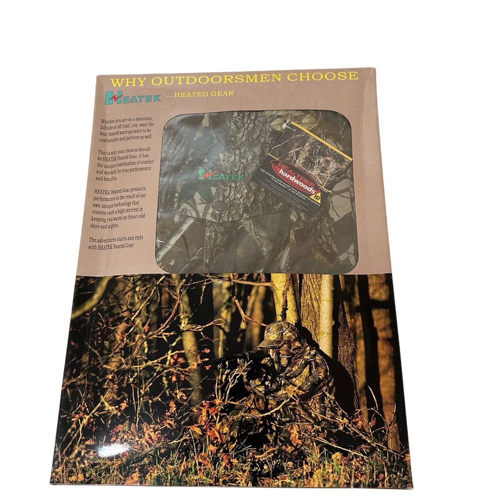 Heatek Realtree Hardwoods HD Heated Pants Camo Hunting Trousers XL 0950 NEW